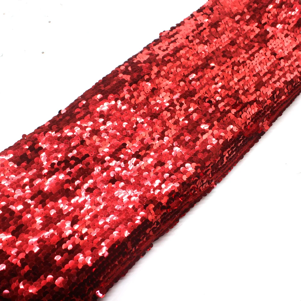 Красная ткань с блестками для танцевальных платьев кружевная темно красная