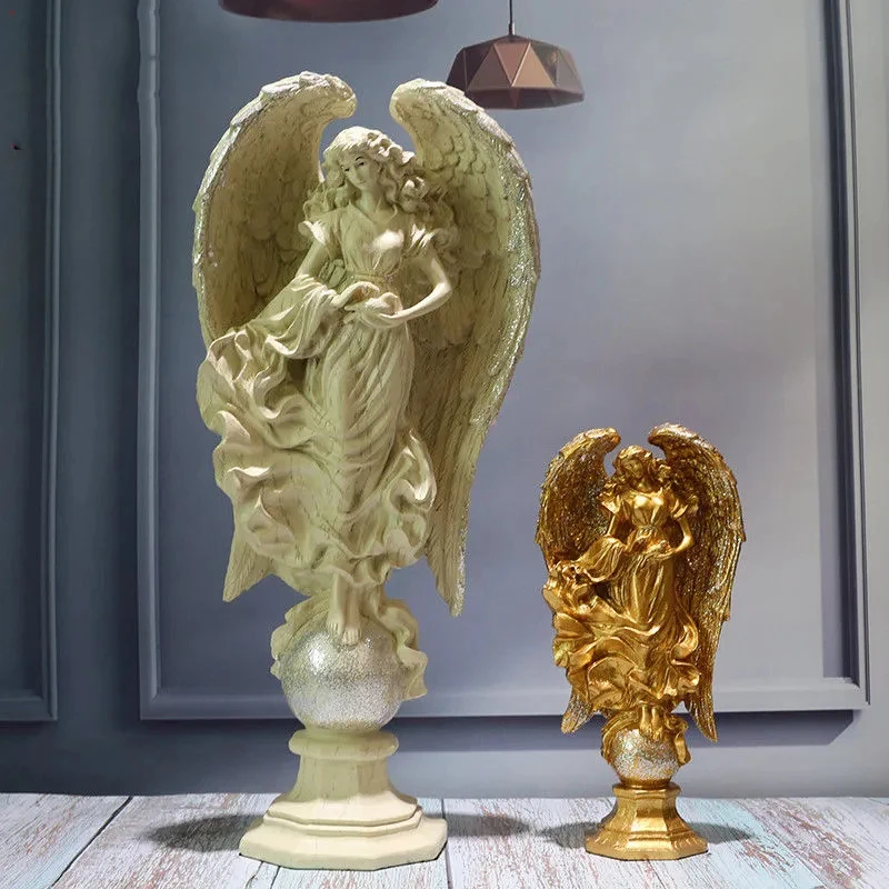 

Украшения в европейском стиле, литература и искусство, молитвенная мебель для девушек, ретро греческий ангел, мебель для спальни, подруги