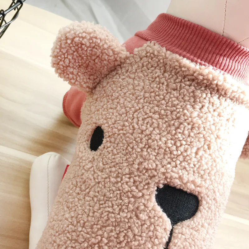 Осенняя и зимняя одежда для кошек пальто собак толстый плюшевый кашемировый