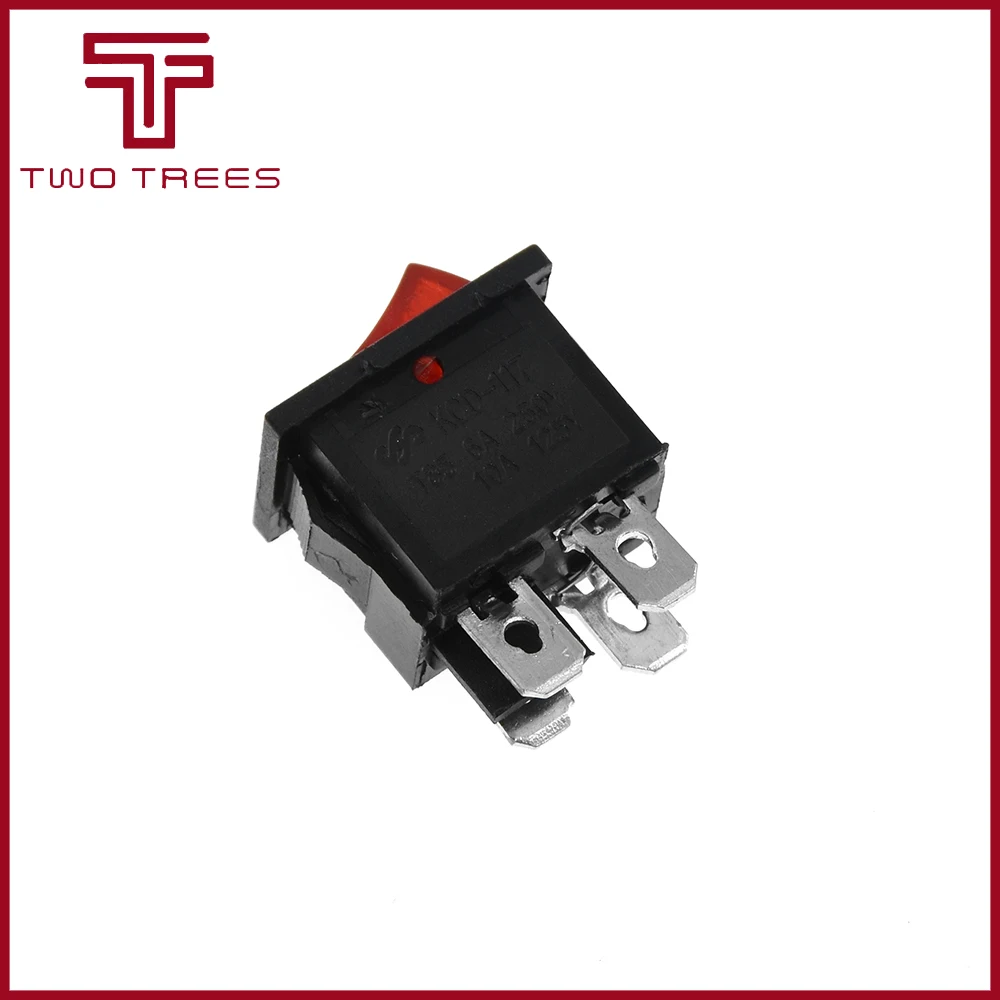 Аксессуары для 3D принтера DIY 220В/110В 15а выключатель питания розетка с