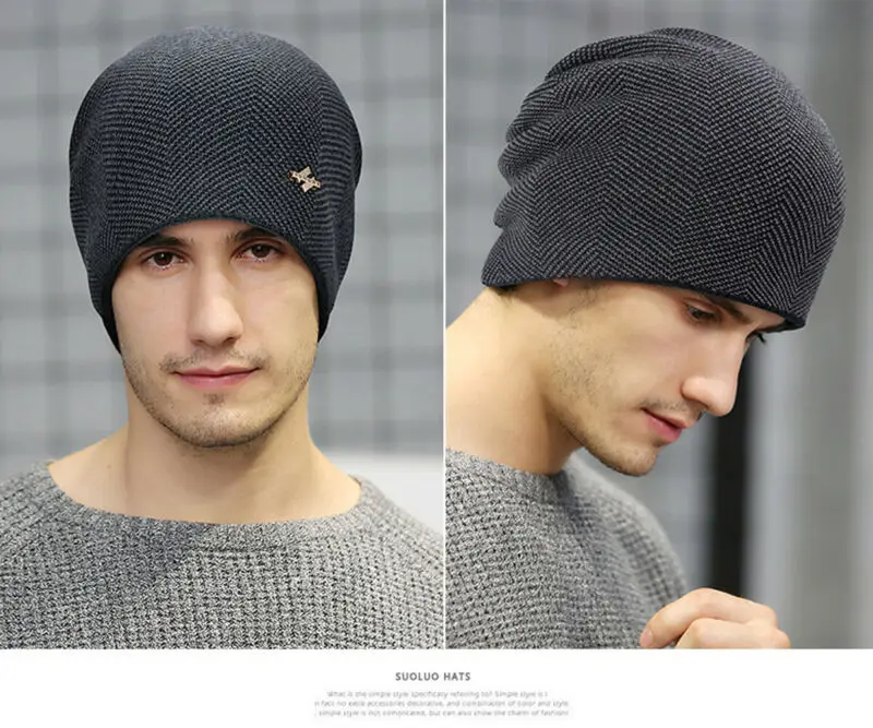 Прямая поставка зимние теплые шапки для женщин и мужчин вязаные лыжные крючком