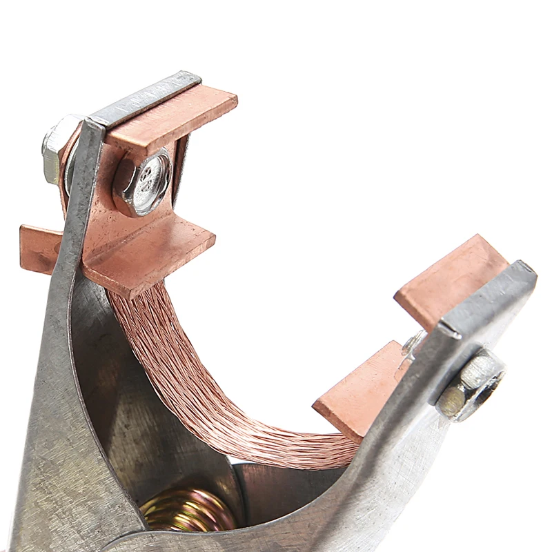 P82C Welding Manual Welder Arc Earth Ground Cable Copper Grip Clip Clamp 300A
