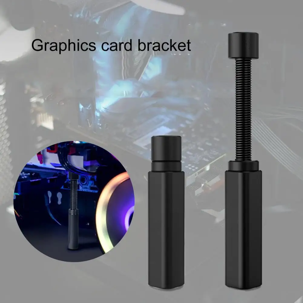 

Retractable Aluminum Alloy Graphics Card Bracket with Magnetic Base Video Card Support Frame GPU Holder for Desktop Computer
