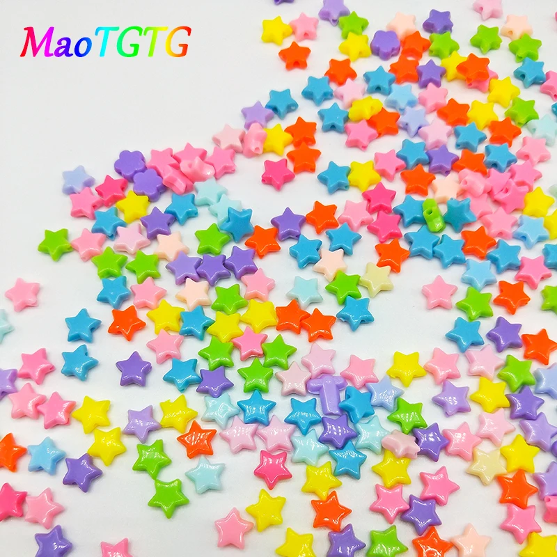 100 шт./лот акриловые бусины для изготовления ювелирных изделий DIY ожерелье