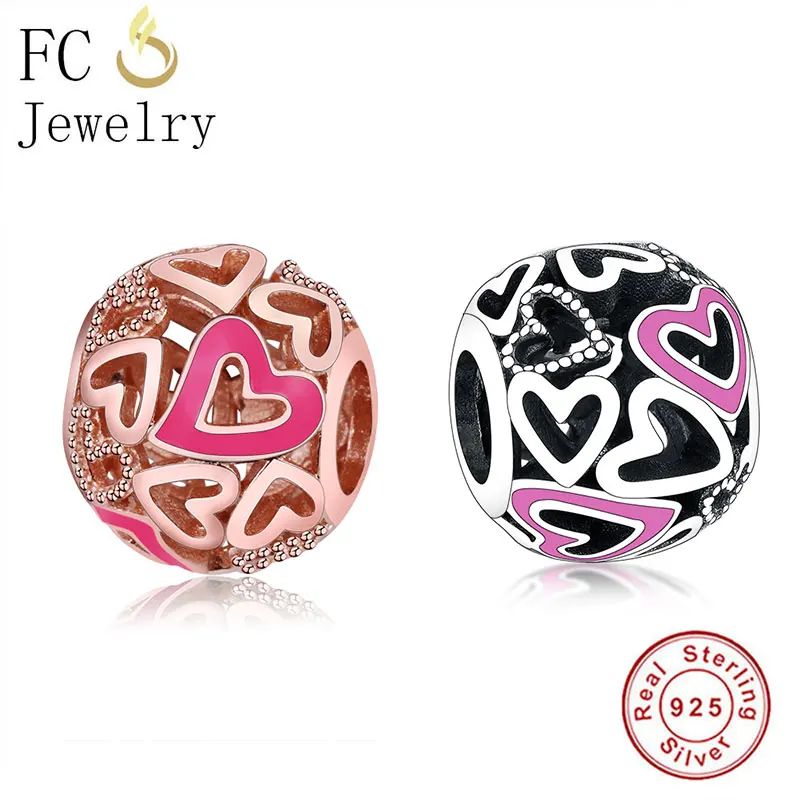 FC ювелирные изделия подходят к оригинальным браслетам Pandora брелоки Аутентичные