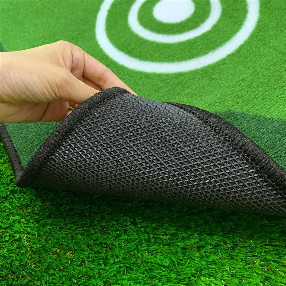 en Ucuz Dayanıklı Taşınabilir Kapalı Ve Açık Golf Pratik Paspaslar Eğitim Mat Golf Isabet Mat Perküsyon Paspaslar Koyarak Uygulama Yardımcıları Yeşil