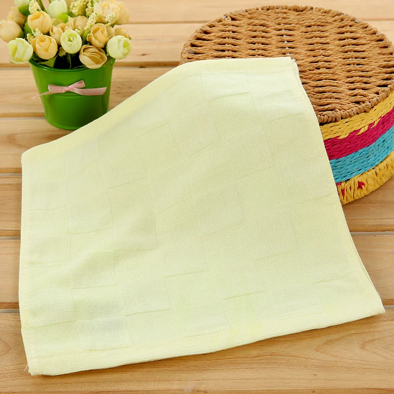 2 шт. хлопковые квадратные марлевые платочки для новорожденных слюнявчик