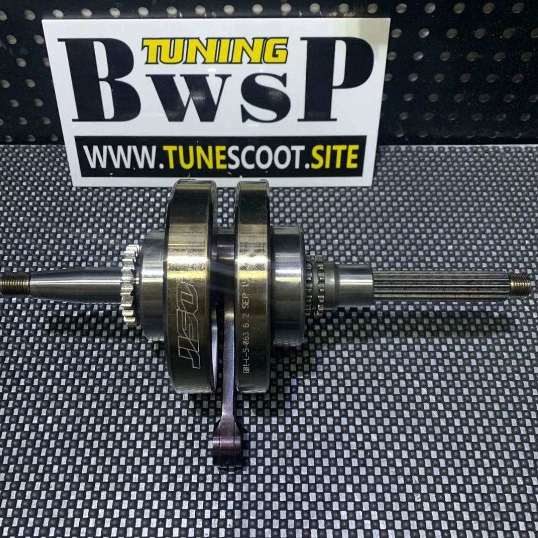 Коленчатый вал BWS125 JISO + 4 2 мм CYGNUS125 ZUMA GTR кованый Тяговый ход Bws Cygnus 125|Коленвалы| |