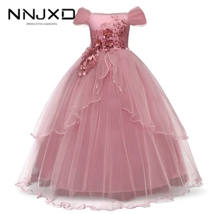 Летнее платье с вышивкой для девочек 10, 12, 14 лет