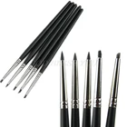 Набор из 5 шт Силиконовые Резиновые Шейперы полимерная глиняная скульптура инструменты для моделирования Прямая поставка