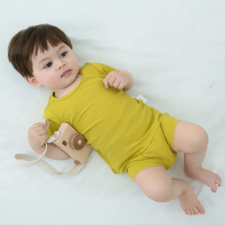 Футболка с коротким рукавом и шорты для мальчиков девочек 2 шт. | Детская одежда