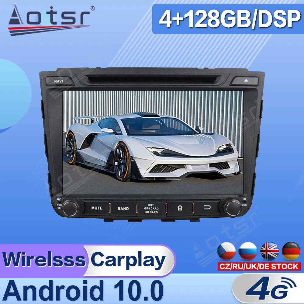 

Автомагнитола на Android 10,0 для Hyundai Creta IX25 2014-2015, мультимедийный видеоплеер, навигация, стереоприемник 2 Din, головное устройство DSP