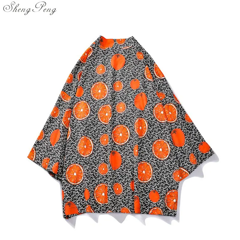 Летняя новая мужская одежда традиционное японское кимоно Свободное пальто