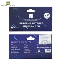 thermalright extreme odyssey thermal pad for graphics card ramclipset notebook heat disspation 12 8wmk 120x20mm