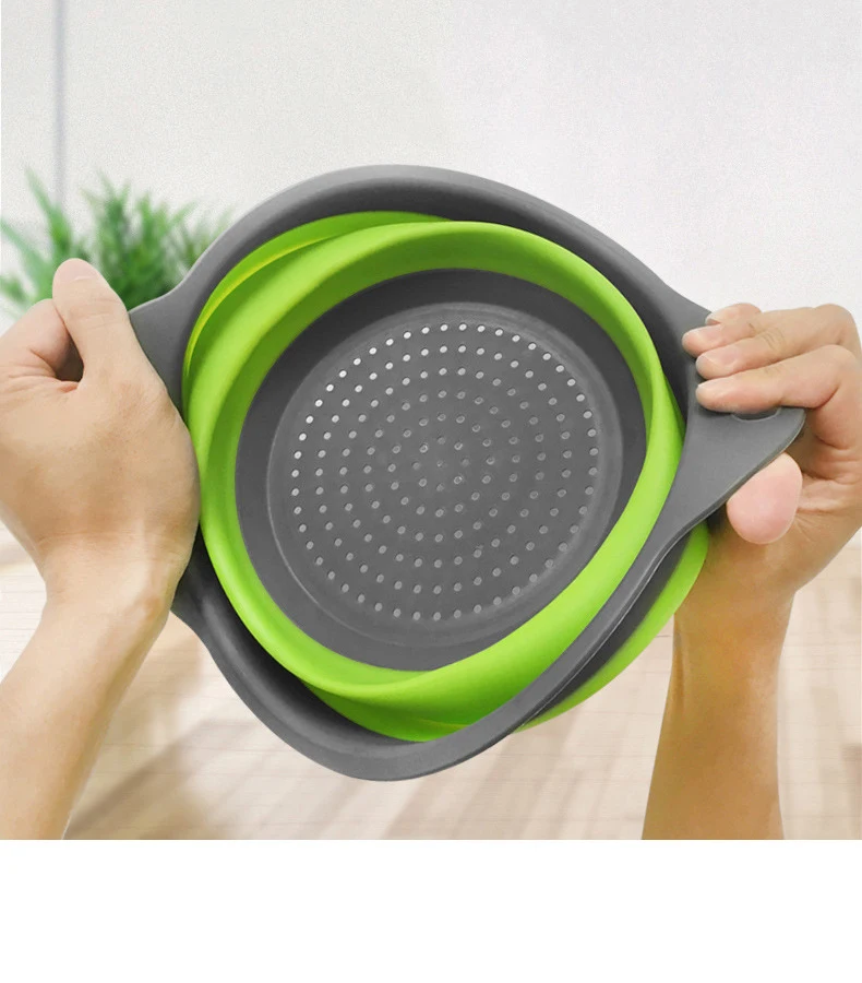 Складная бутылка воды/сливная корзина квадратный телескопическая складная