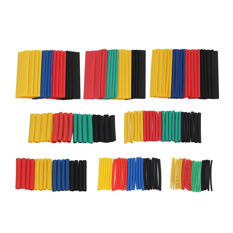 

164pcs Thermoresistant tube Heat Shrink wrapping kit, termoretractil Shrinking Tubing Assorted Wire Cable Insulation Sleeving