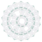 Электродные подушечки для массажа, прибор для цифровой терапии EMS, 20 шт.лот