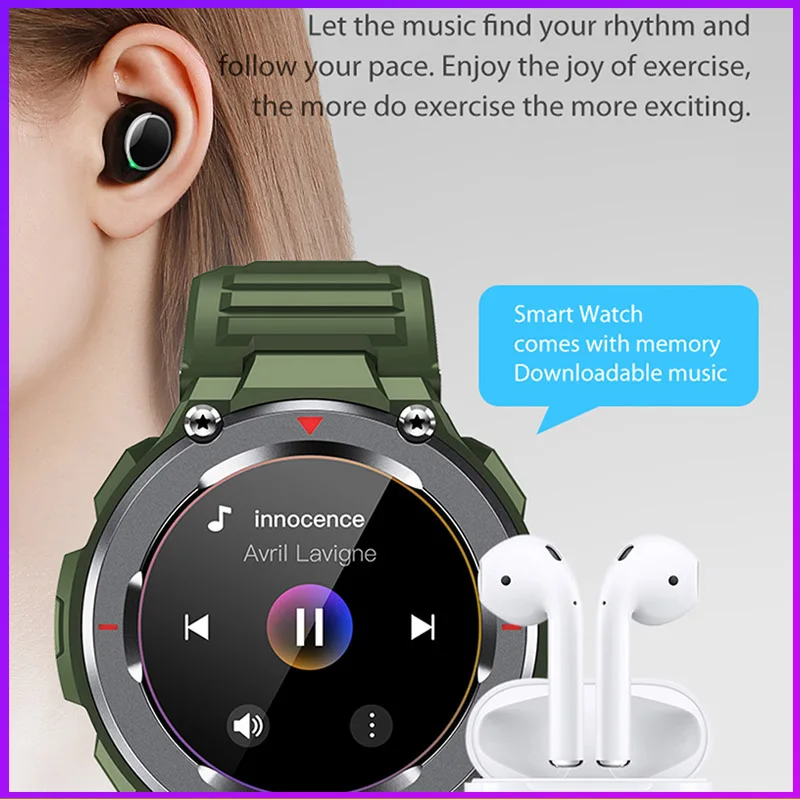 

2021 New S25 Smart Watch Men Sport Fitness Bluetooth Call Multifunction Music Control Alarm Clock Reminder Smartwatch For Phone