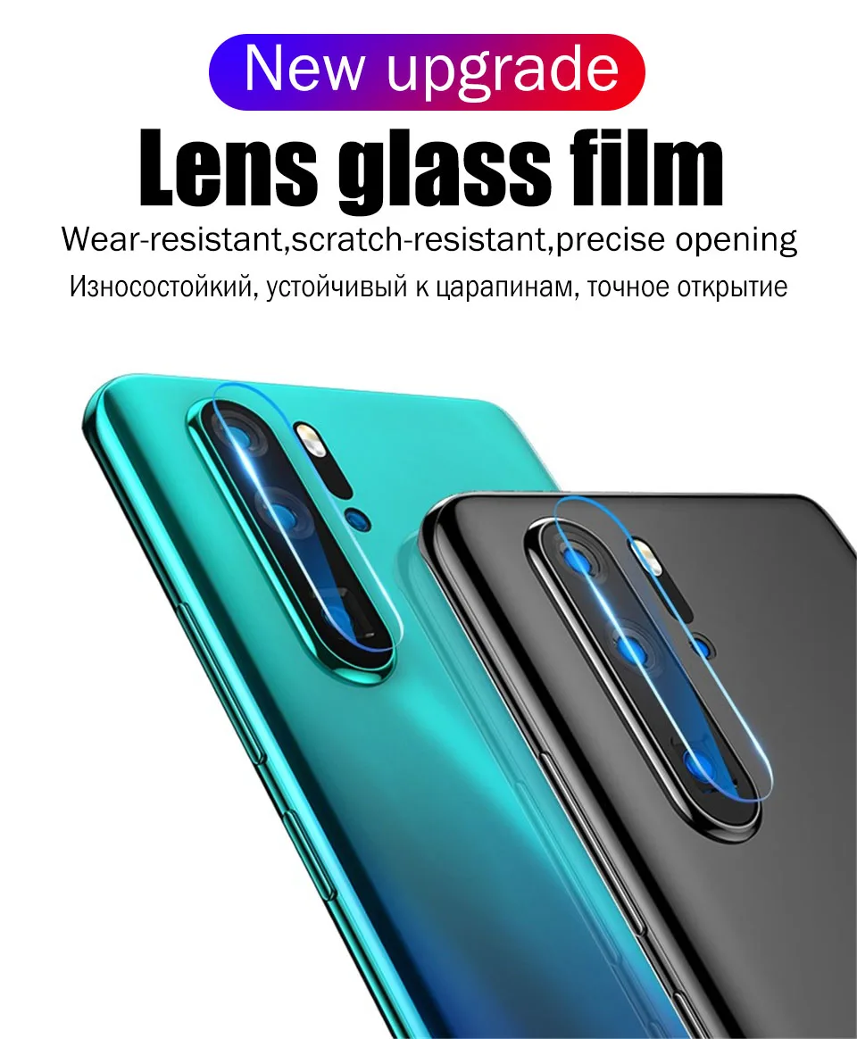 2-в-1 99D закаленное Стекло для huawei P30 P20 Pro Экран протектор для huawei P smart Коврики 10 20 горит Камера объектив Стекло пленка