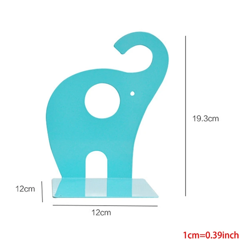 

2Pcs Bookends Book Shelves Book Divider Decorative Holder Metal Heavy Duty Book End Abstract Art Desgin Book Stopper Supports