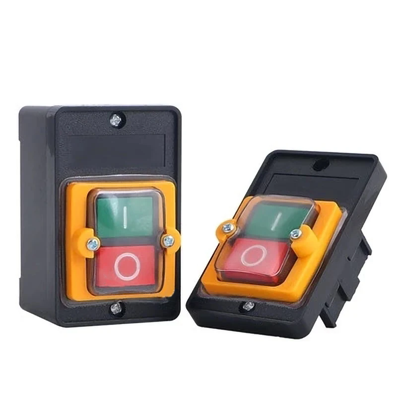 Прямая продажа с фабрики Высокое качество кнопка выключателя питания кулисный переключатель KCD серии красный/зеленый