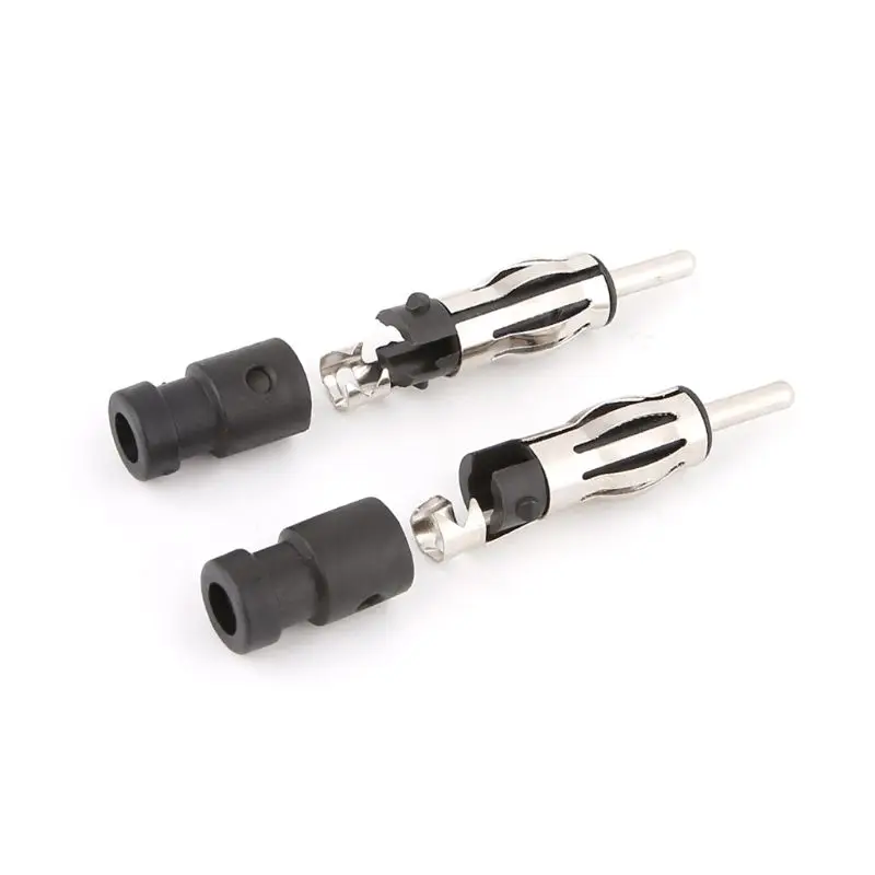

5pcs Car CD Radio Male Aerial Antenna Plug Adapter Plastic Handle Connector