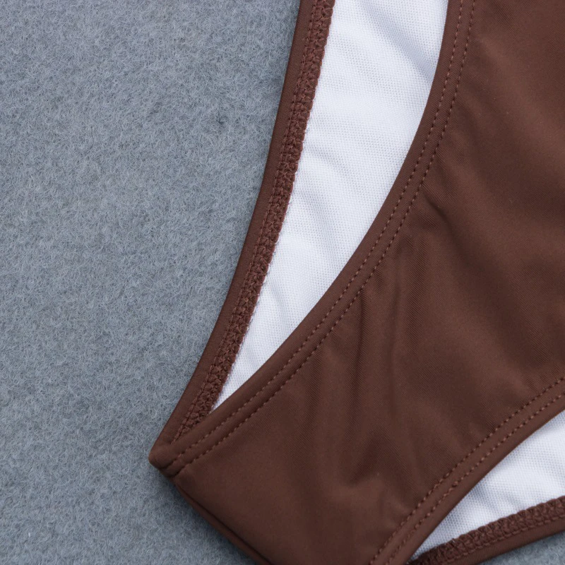 

Plus Size Adjustble Bikini Set Halter Women Swimwear Solid Bandage Swimsuit Two Piece Biquini Female Beach Wear Bathing Suit 2XL