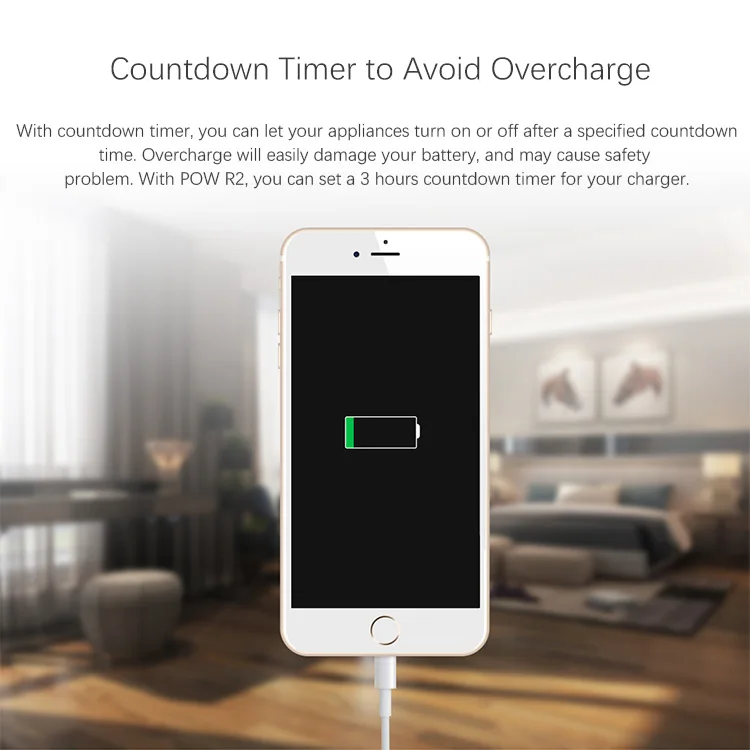 

Sonoff POW R2 WiFi DIY Switch 16A Real Time Measure Power Consumption Smart Home Automation Work With EWelink Alexa Google Home