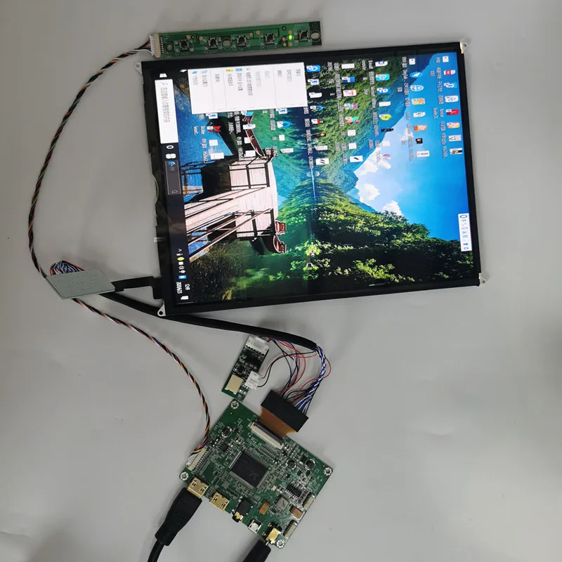 2miniHDMI плата контроллера для iPad 6 9 7 &quot1536 × 2048 EDP сигнала 4 полосы 60 контактов