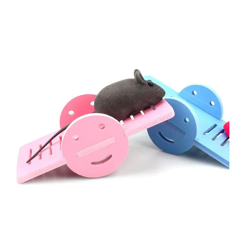 Хомяк деревянные качели игрушки Веселая клетка для домашних птиц гнездо