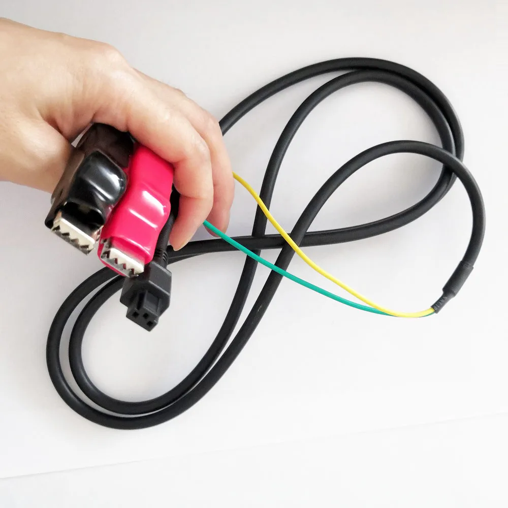 Бесплатная доставка Высокое качество 12 В DC автомобильный зарядный кабель для FSM