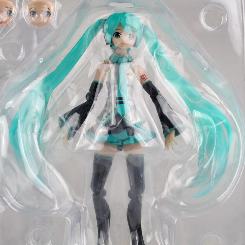 C With color box Аниме Сексуальная свободная B-style Figma 394 200# Hatsune Miku V4X вокал Ver милые игрушки для девочек ПВХ фигурка Коллекционная модель LELAKAYA - Цвет: C With color box
