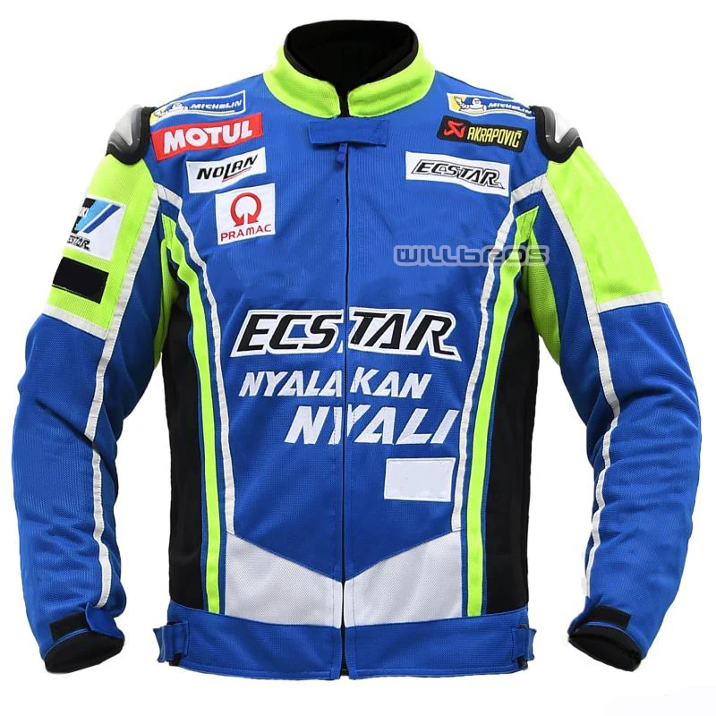 

Motorcycle Jacket For Suzuki Motorbike Street Moto Riding Four Seasons Oxford Textile Jackets With Protector Mens