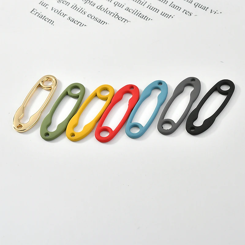 Осенне-зимние цветные геометрические бумажные булавки двойные Подвесные серьги