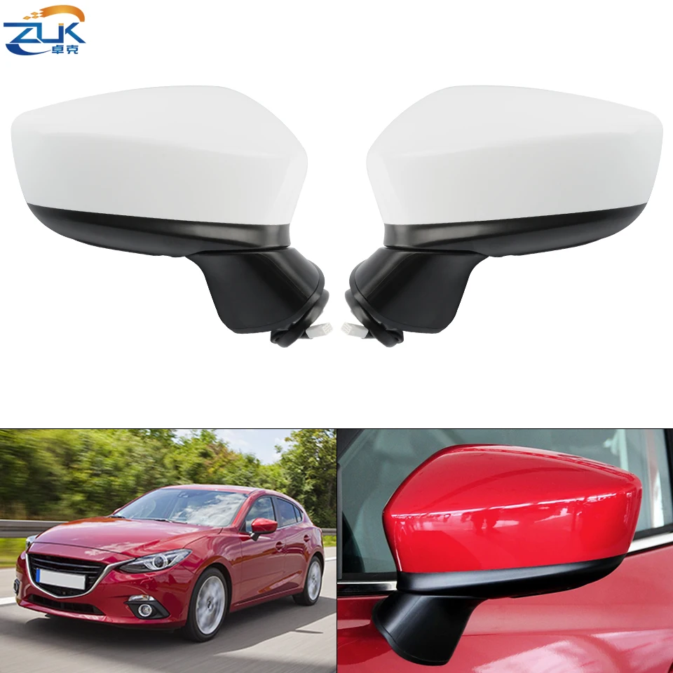 Для MAZDA 3 AXELA BN BM 2013 2014 2015 2016 8 Pin со светодиодным сигналом 2 шт.|Зеркала и крышки| |