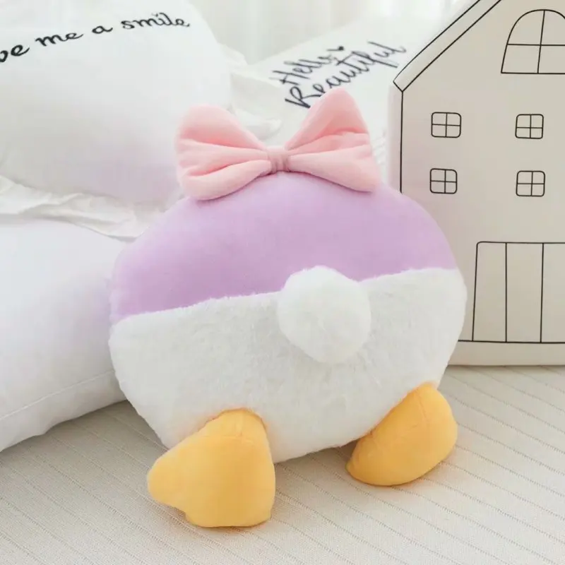 Мультяшная милая плюшевая подушка на подголовник автомобиля кресло чехол для