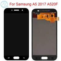tft lcd for samsung galaxy a5 2017 lcd with frame touch screen assembly 5 2 sm a520f a520f display touch panel assembly
