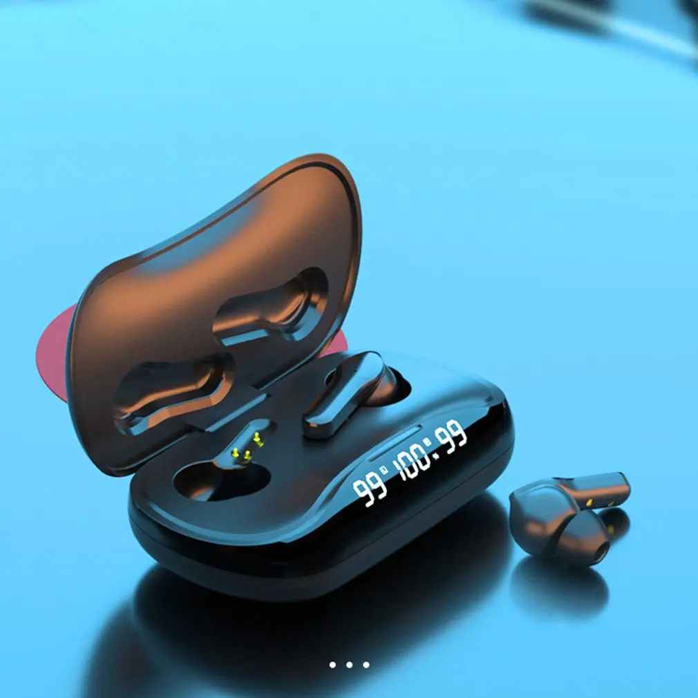 

Bluetooth Earphones TWS True Wireless Headphones In-Ear Earbuds Waterproof Mini Headsets Stereo Sports Earpiece