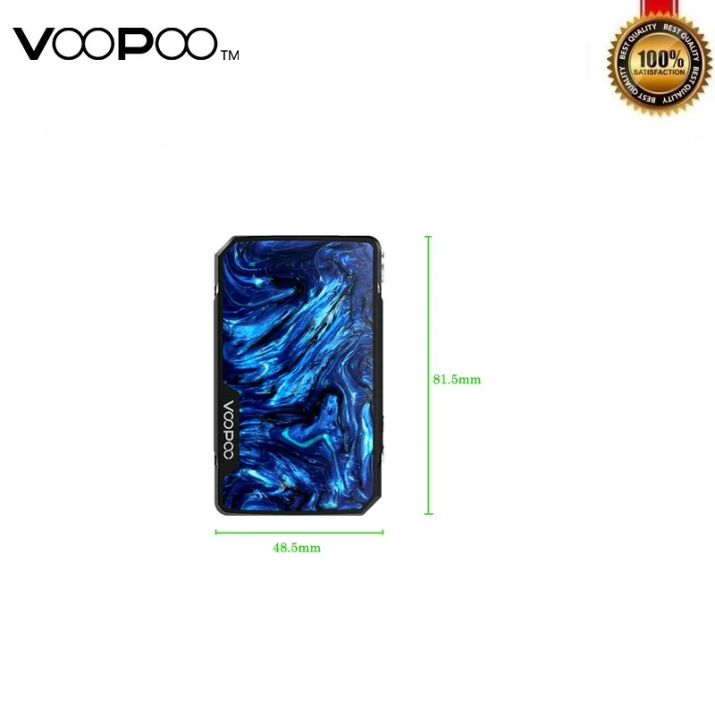 Оригинальный VOOPOO DRAG Mini Platinum TC Box Mod 117W 4400mAh аккумулятор GENE. FIT Chip электронная