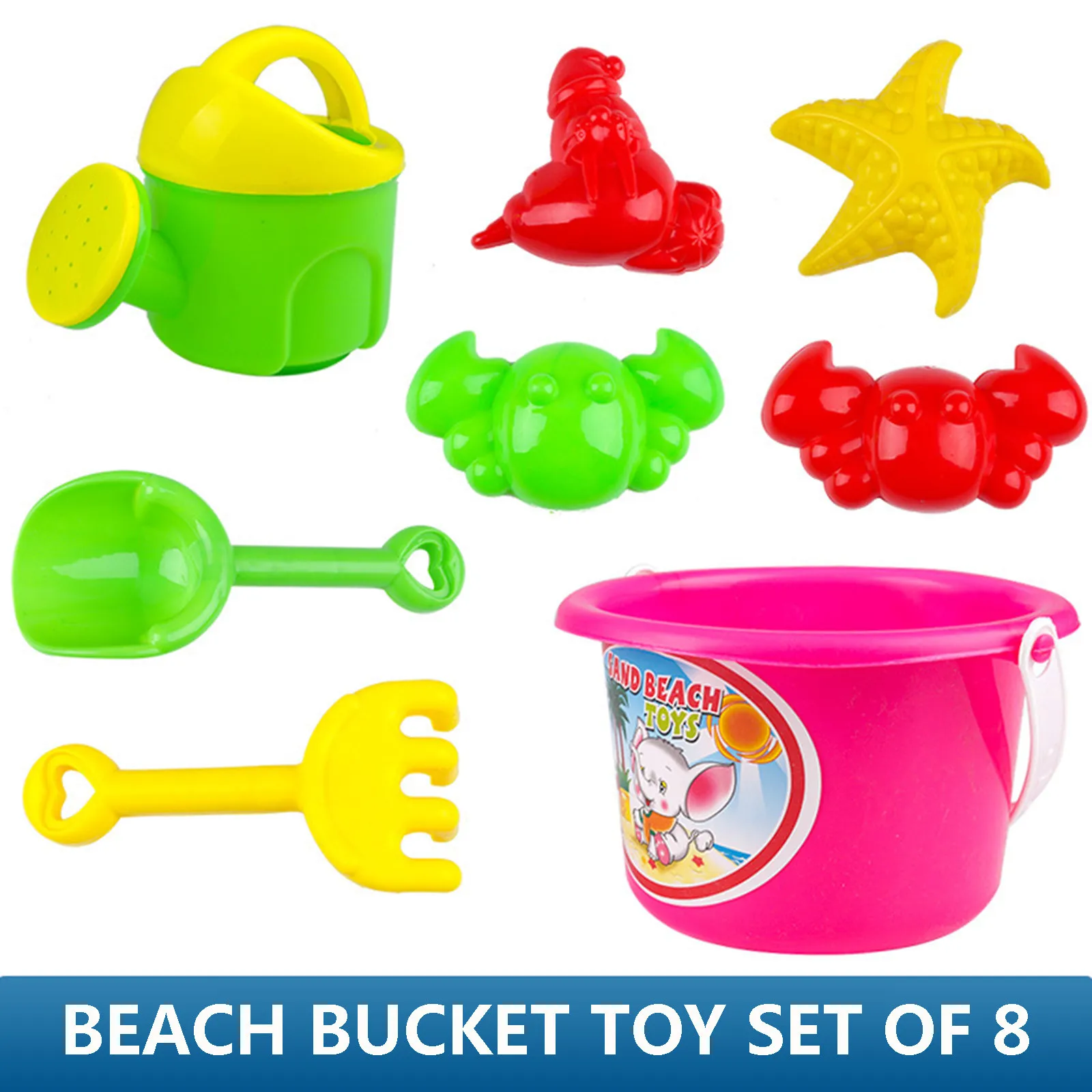 

toys for children 8Piece Beach Toy Sand Set Sand Play Sandpit Toy Summer Outdoor Toy brinquedos infantil