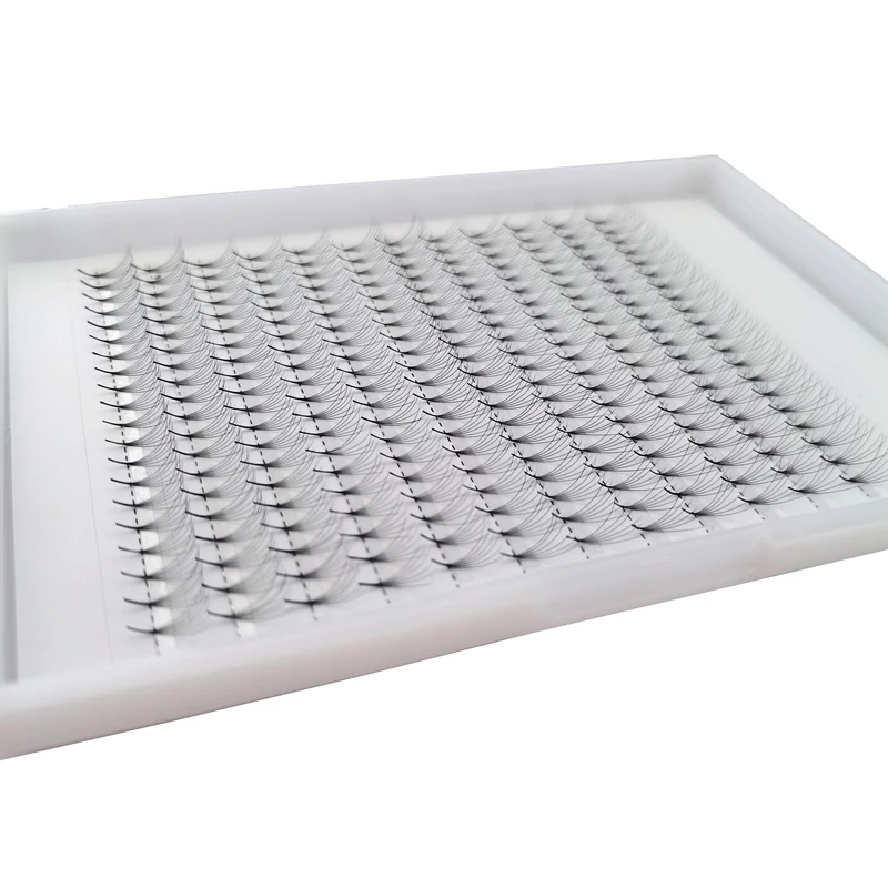 5 лотков 240 вентиляторов/лоток для ресниц с острым основанием 6D 7D 8D ресницы