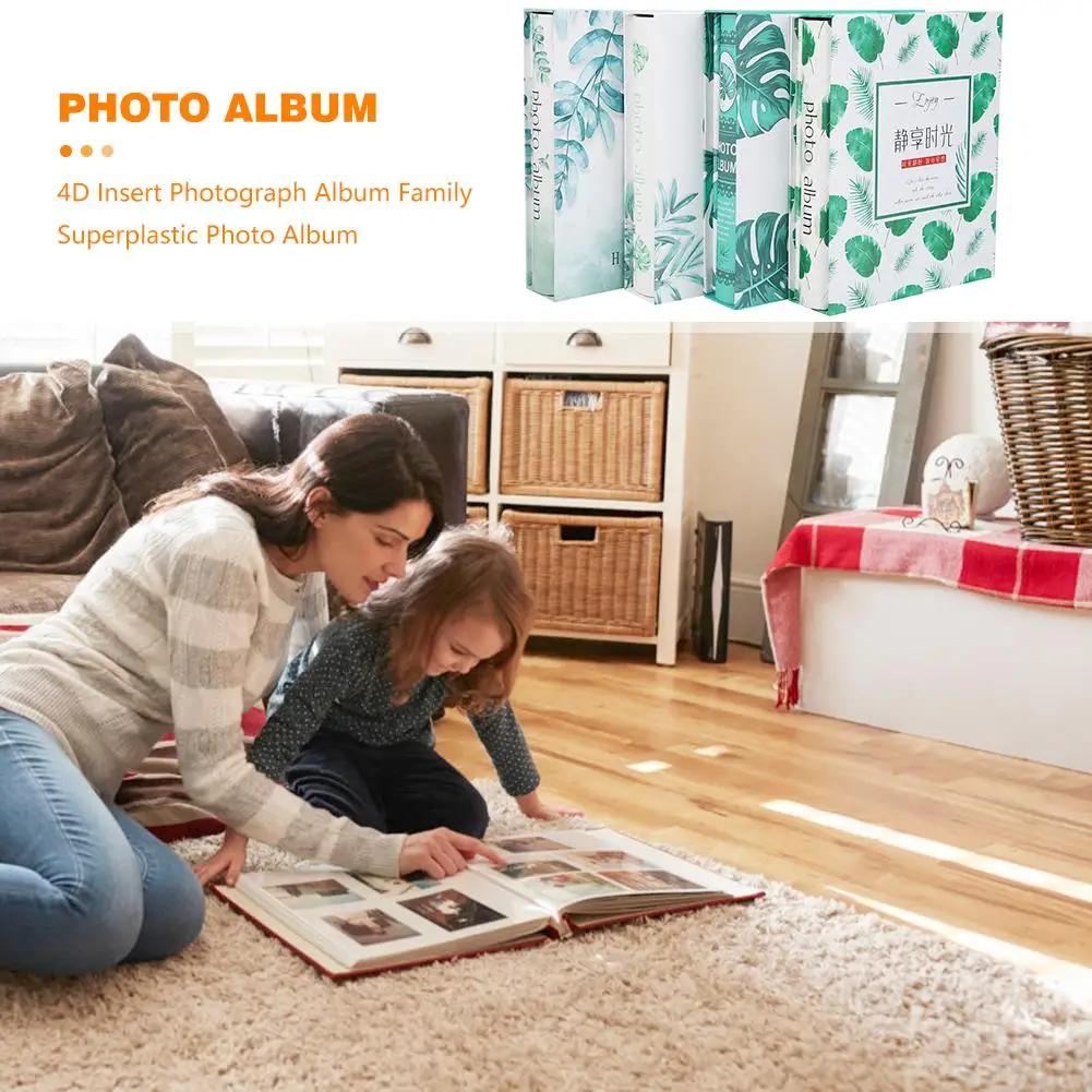 4D альбом для фотографий Творческий простой и элегантный семейный скрапбукинга с