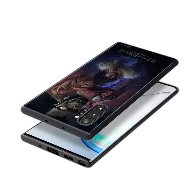 

Death note For Samsung Galaxy Note 20 Ultra 10 9 8 S10 S10E S9 S8 S7 Plus Pro 5G Black Phone Case