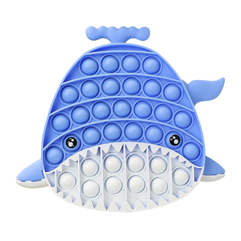 Ballena-juguete sensorial para ni&ntilde;os y adultos, juguete sensorial, Kawaii, regalo para chico, juguete educativo de aprendizaje-4