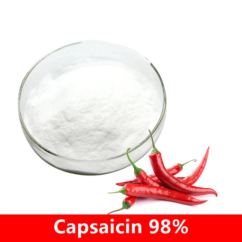 20 г экстракт перца чили 98% высококачественный порошок капсаицинов бесплатная