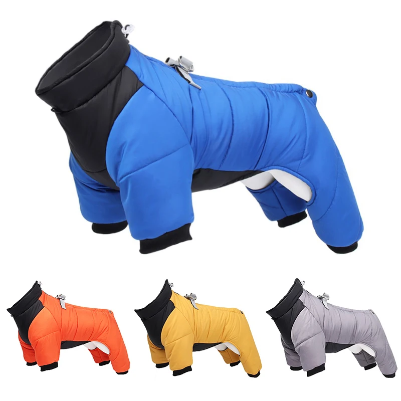 

Winter Small Dog Clothes Warm Puppy Dog Jacket Coats Waterproof Chihuahua French Bulldog Jumpsuit Clothing For Small Medium Dogs