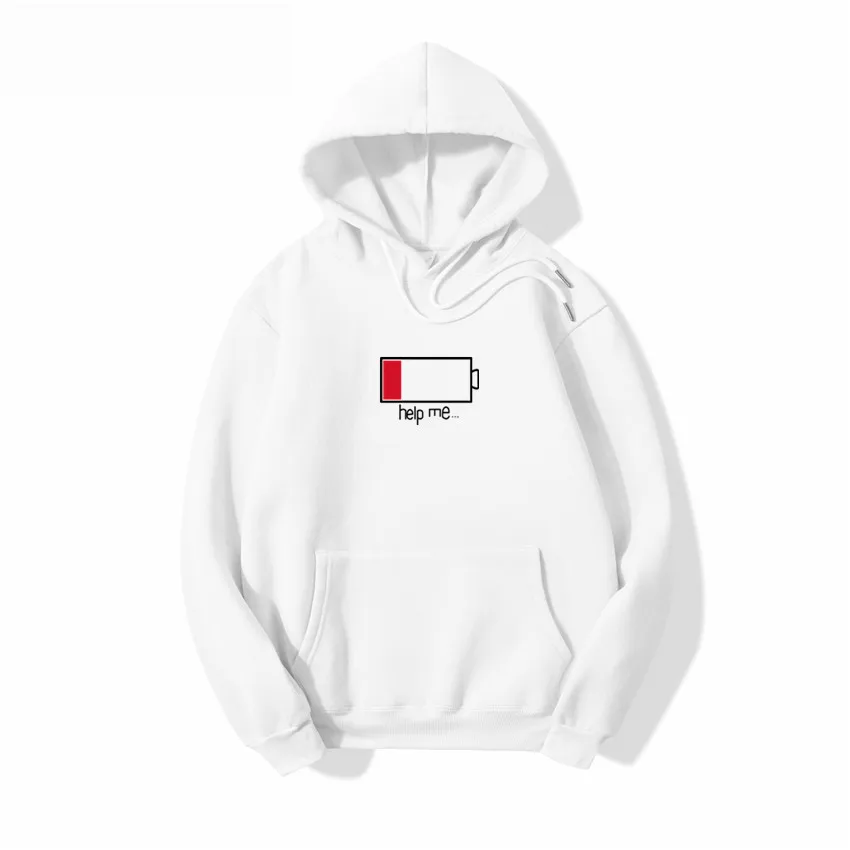 100% хлопковая толстовка с капюшоном модная мужская мужские толстовки зимние