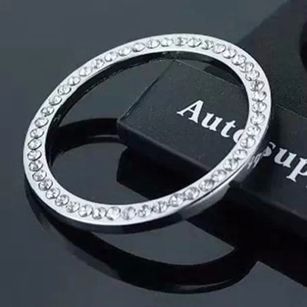 Новый розовый Автомобильный интерьер с одной кнопкой для запуска и остановки