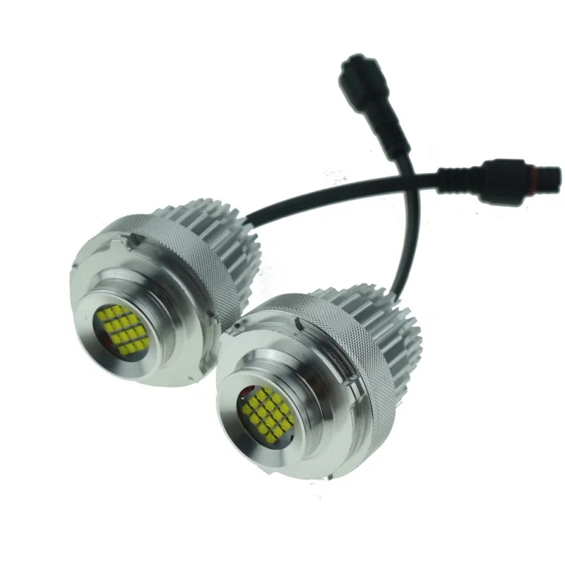

LED Angel Eyes Light Markers Shockproof Super Bright 6500k 80W Headlight Bulbs