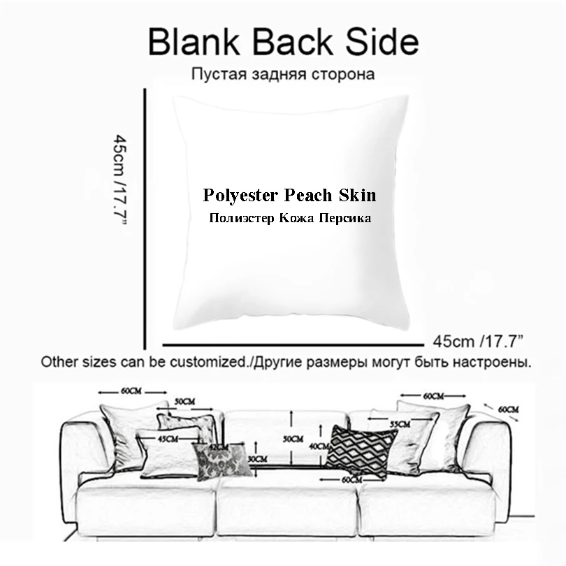 

Single Side Printed Polyester Sunflowers Decorative Pillows Case Home Sofa Car Chair Home Decor Yellow Back White Cushion Cover